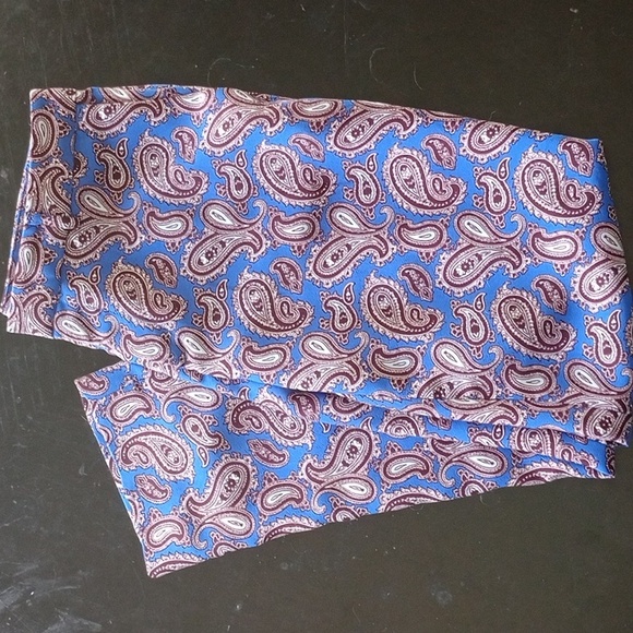 Banana Republic Pants - Brand New Banana Republic Paisley Print Blue Pants